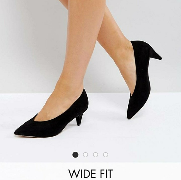 ASOS Shoes - NWOT asos strike mid heel black